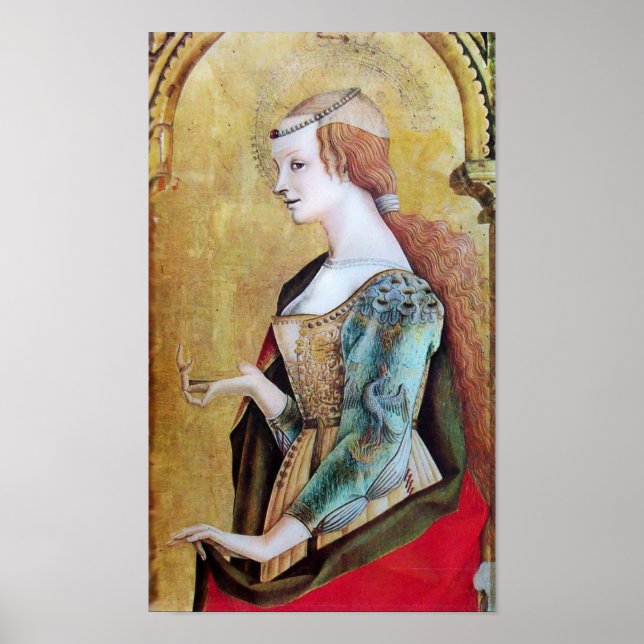 SAINT MARY MAGDALENE 2 Gold, rot Poster (Vorne)