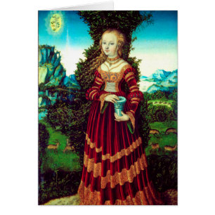 SAINT MARY MAGDALENE , Brown Parchment