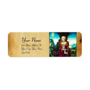 SAINT MARY MAGDALENE , Brown Parchment
