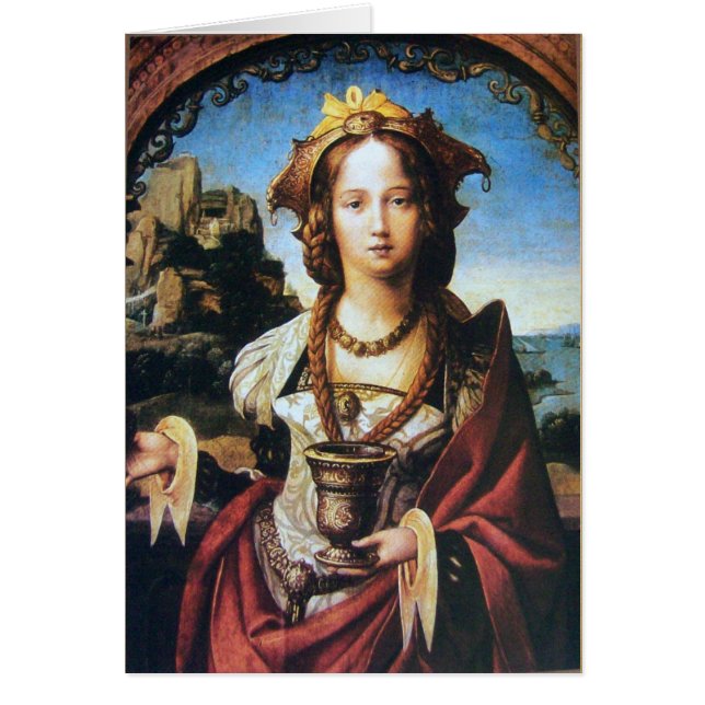 SAINT MARY MAGDALENE , Brown Parchment (Vorne)