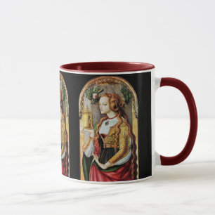 SAINT MARY MAGDALENE , schwarz rot Tasse