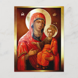 Saint Mary Teotokos Postkarte
