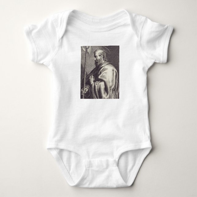 Saint Matthew der Apostel Baby Strampler (Vorderseite)