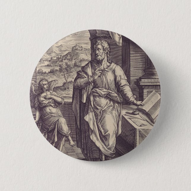 Saint Matthew der Apostel Button (Vorderseite)