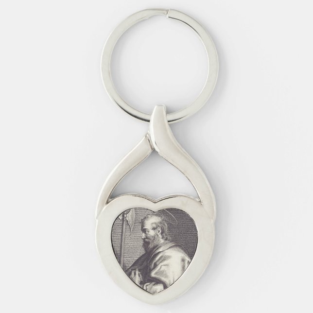 Saint Matthew der Apostel Schlüsselanhänger (Vorderseite)