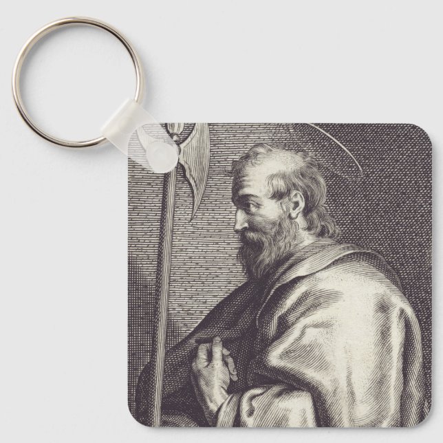 Saint Matthew der Apostel Schlüsselanhänger (Vorderseite)