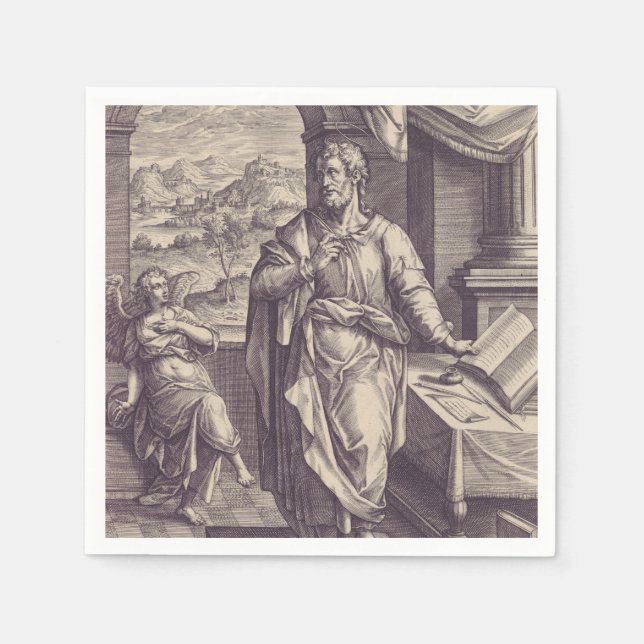 Saint Matthew der Apostel Serviette (Vorderseite)