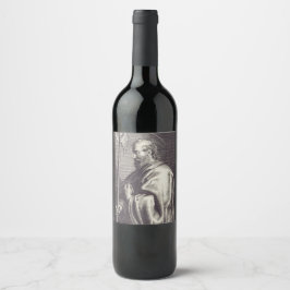 Saint Matthew der Apostel Weinetikett