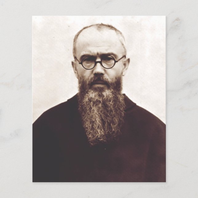 Saint Maximilian Kolbe polnischer katholischer Pri (Vorderseite)
