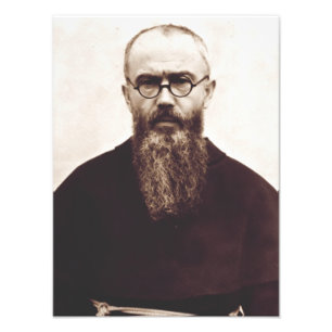 Saint Maximilian Kolbe polnischer katholischer Pri Fotodruck