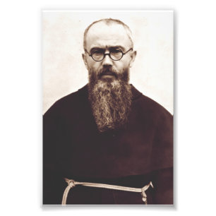 Saint Maximilian Kolbe polnischer katholischer Pri Fotodruck