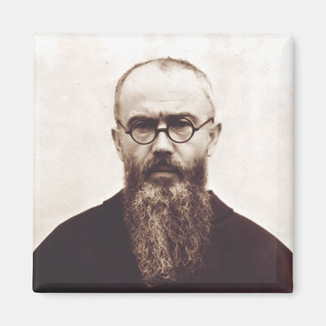 Saint Maximilian Kolbe polnischer katholischer Pri Magnet (Vorne)