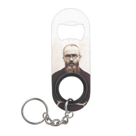 Saint Maximilian Kolbe polnischer katholischer Pri Mini Flaschenöffner