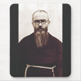 Saint Maximilian Kolbe polnischer katholischer Pri Mousepad