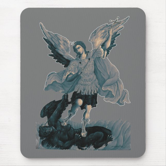 Saint Michael Archangel 2 Mousepad (Vorne)
