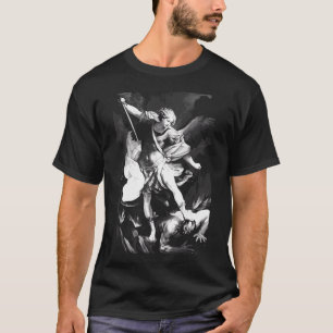 Saint Michael Archangel Angel Katholischer Patron T-Shirt