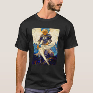 Saint Michael Archangel Katholische Christliche Fr T-Shirt