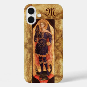 SAINT MICHAEL ARCHANGEL MIT DRAGON-Monogramm iPhone 16 Plus Hülle