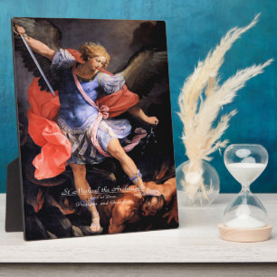 Saint Michael der Erzengel Fotoplatte