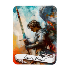 Saint Michael der Erzengel Magnet