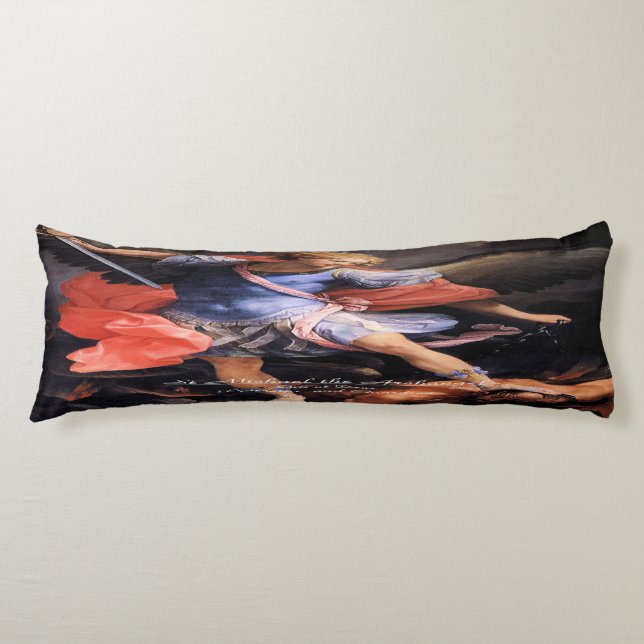 Saint Michael der Erzengel Seitenschläferkissen (Vorderseite)