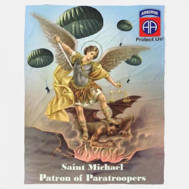 SAINT MICHAEL FLEECEDECKE (Vorderseite)