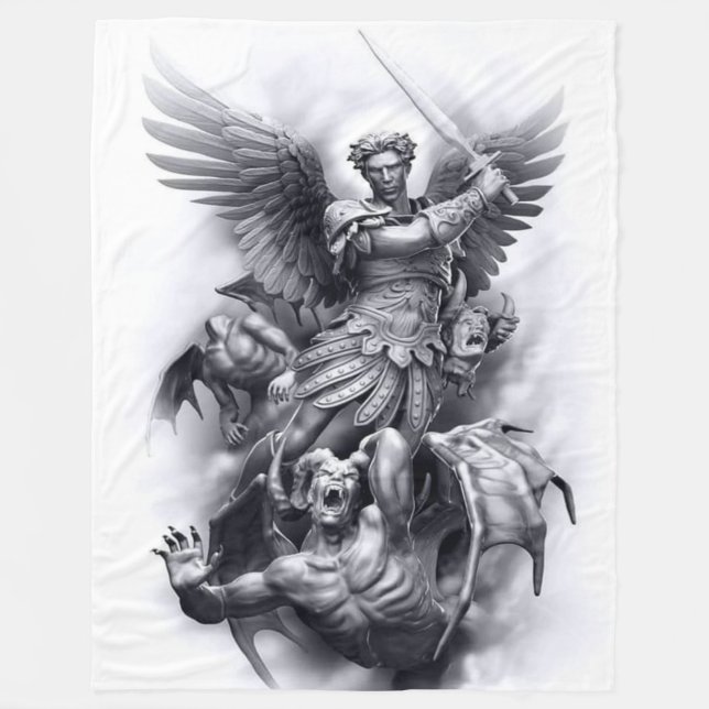 SAINT MICHAEL FLEECEDECKE (Vorderseite)