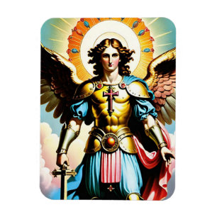 Saint Michael flexible Magnet, katholisch Magnet
