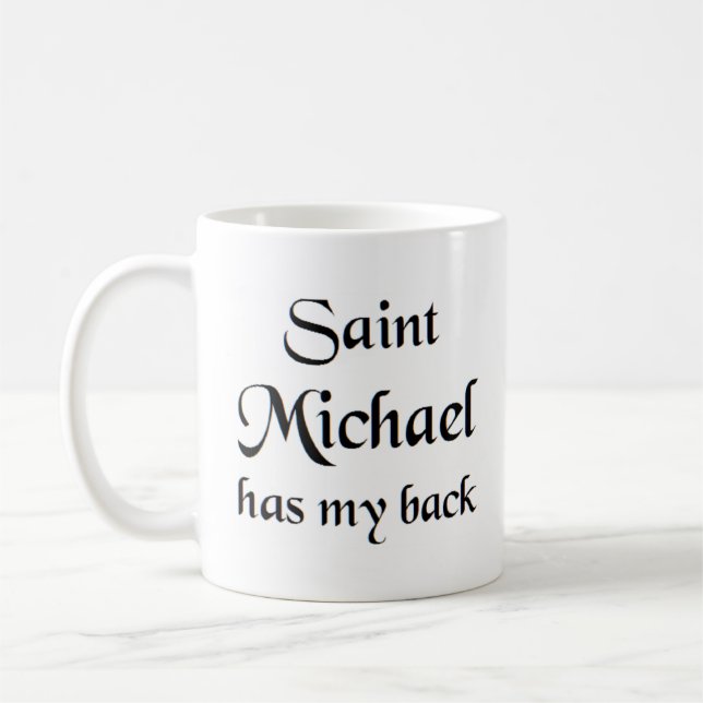 Saint michael LKW-Hut Kaffeetasse (Links)