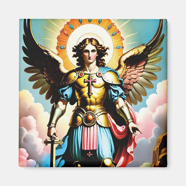 Saint Michael Magnet, katholisch Magnet (Vorne)