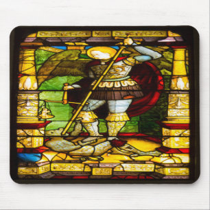 Saint Michael schützt uns Mousepad