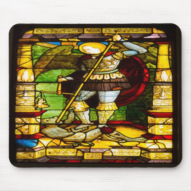 Saint Michael schützt uns Mousepad (Vorne)