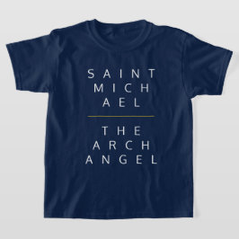 Saint Michael T-Shirt - Unisex Marine