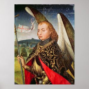 Saint Michael the Archangel, 1460-66 Poster