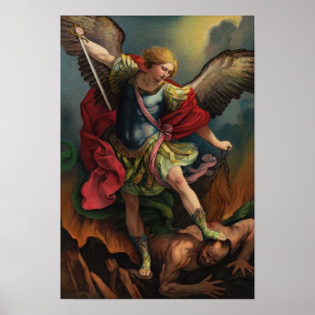 Saint Michael the Archangel Poster (Vorne)