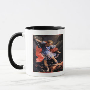 Saint Michael The Archangel Quis ut Deus Tasse