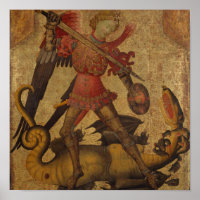 Saint Michael und der Drache