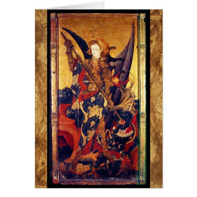 Saint Michael Vanguishing der Teufel (Vorne)