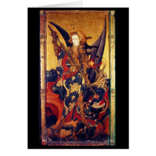 Saint Michael Vanguishing der Teufel