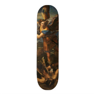 Saint Michael Vanquishing Satan Skateboard