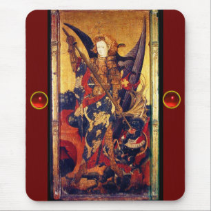 Saint Michael Vanquising the Devil Mousepad