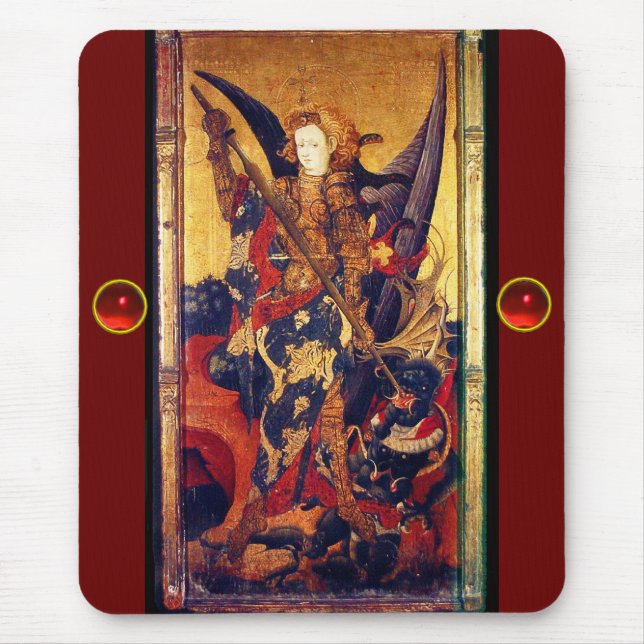 Saint Michael Vanquising the Devil Mousepad (Vorne)