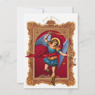 Saint Michael, Verteiend Us Einladung