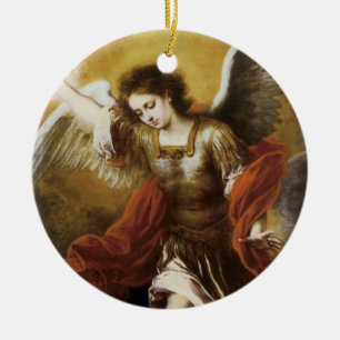 Saint Michael von Murillo Keramik Ornament