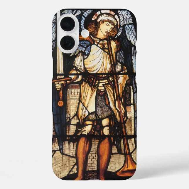 Saint Michael von Sir Edward Coley Burne-Jones Case-Mate iPhone Hülle (Rückseite)