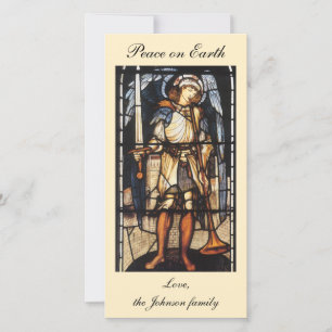 Saint Michael von Sir Edward Coley Burne-Jones Feiertagskarte