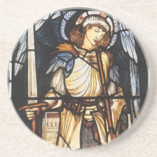 Saint Michael von Sir Edward Coley Burne-Jones Getränkeuntersetzer