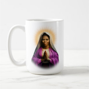 Saint Michelle Obama Gebet Kaffeetasse