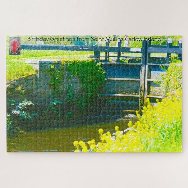Saint Mullins Graignamanagh Carlow Irland Jigsaw Puzzle (Horizontal)