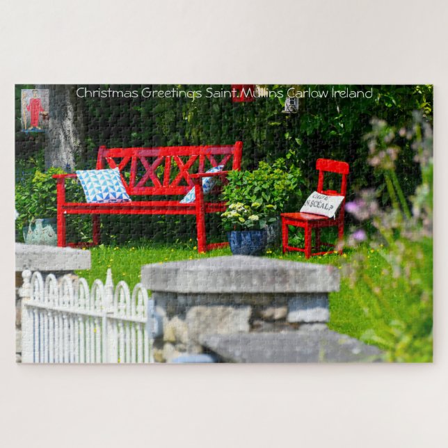 Saint Mullins Graignamanagh Carlow Irland Jigsaw Puzzle (Horizontal)